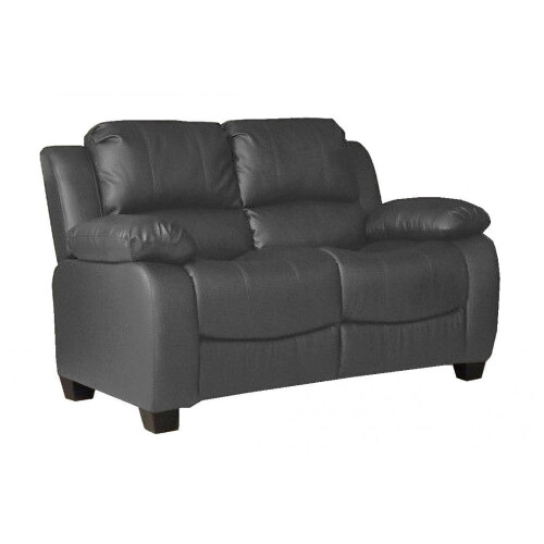 Valerie Grey Leather 3+2 Seater Sofa Set 1