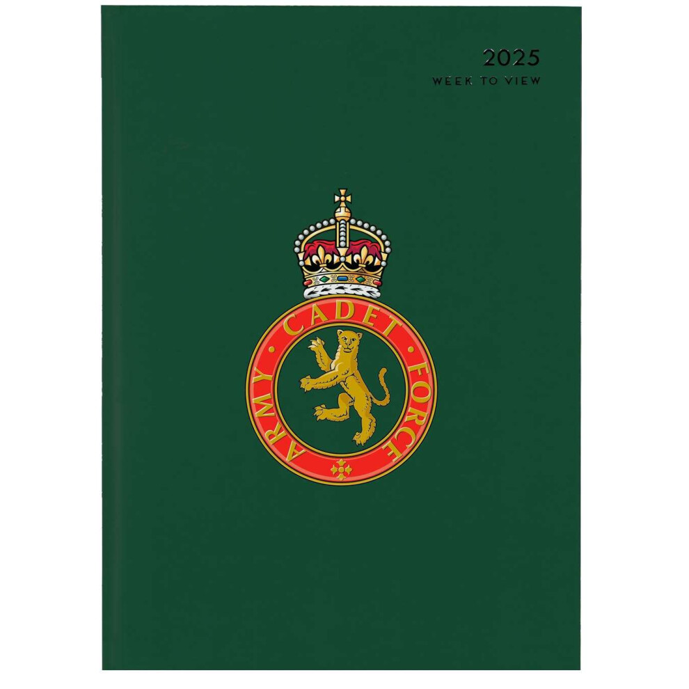 Army Cadet Force A4 Diary, green, 2025