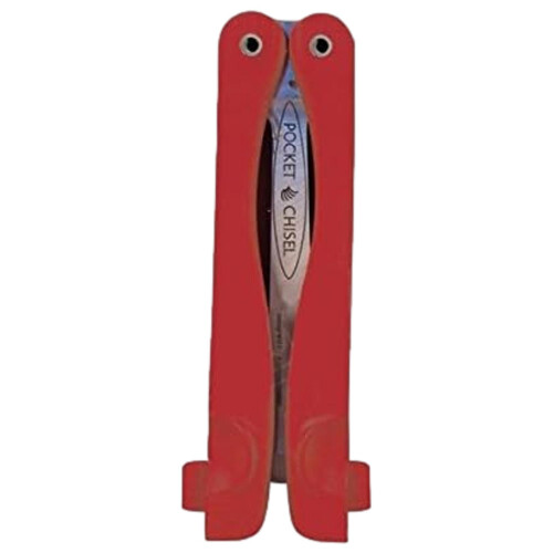 Fastcap 1" Pocket Wood Chisel Foldable Handle Red 1