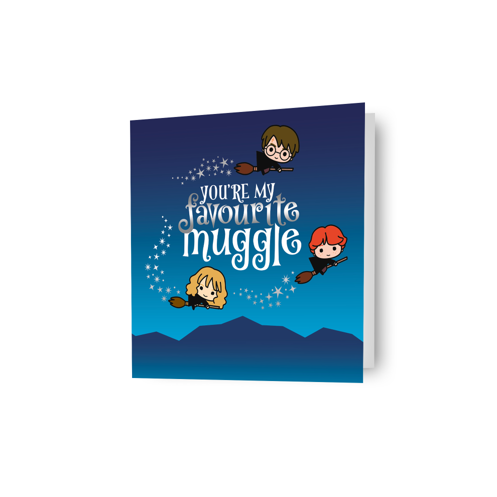 Harry Potter 'Favourite Muggle' Birthday Card