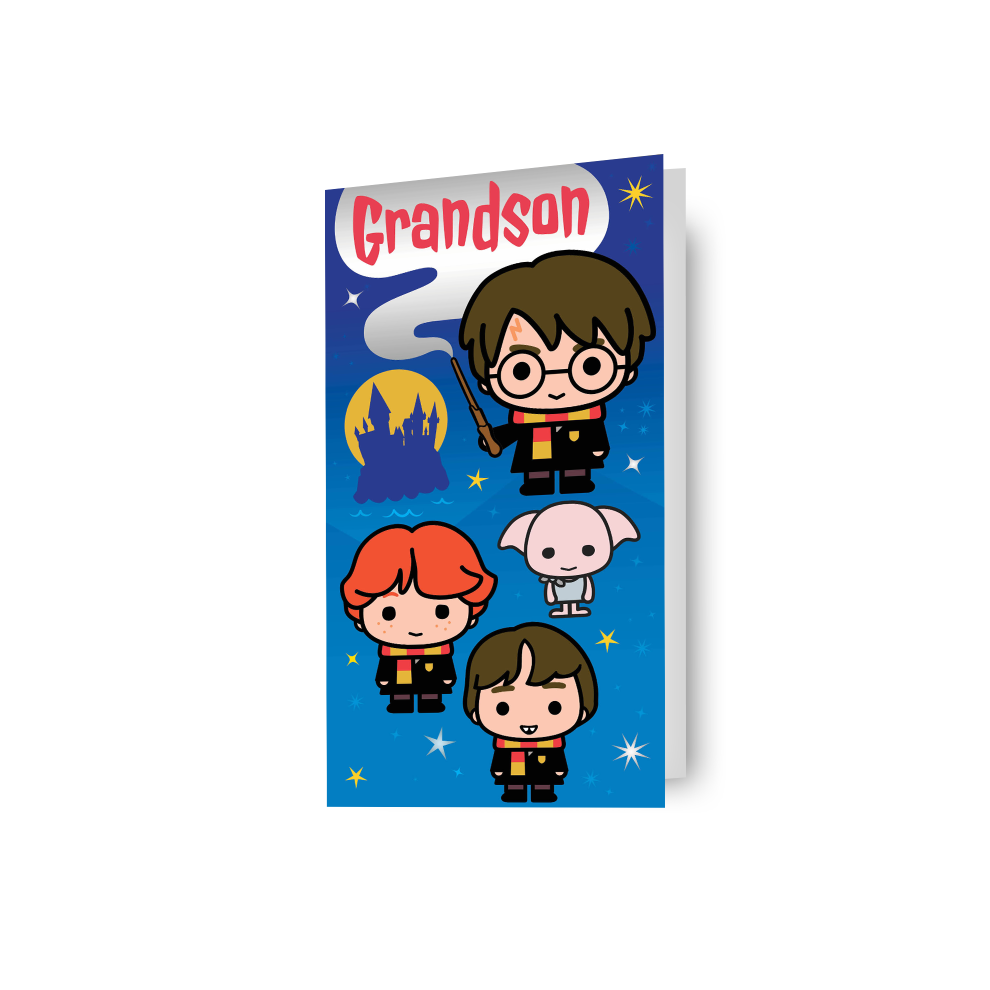 Harry Potter 'Grandson' Birthday Card