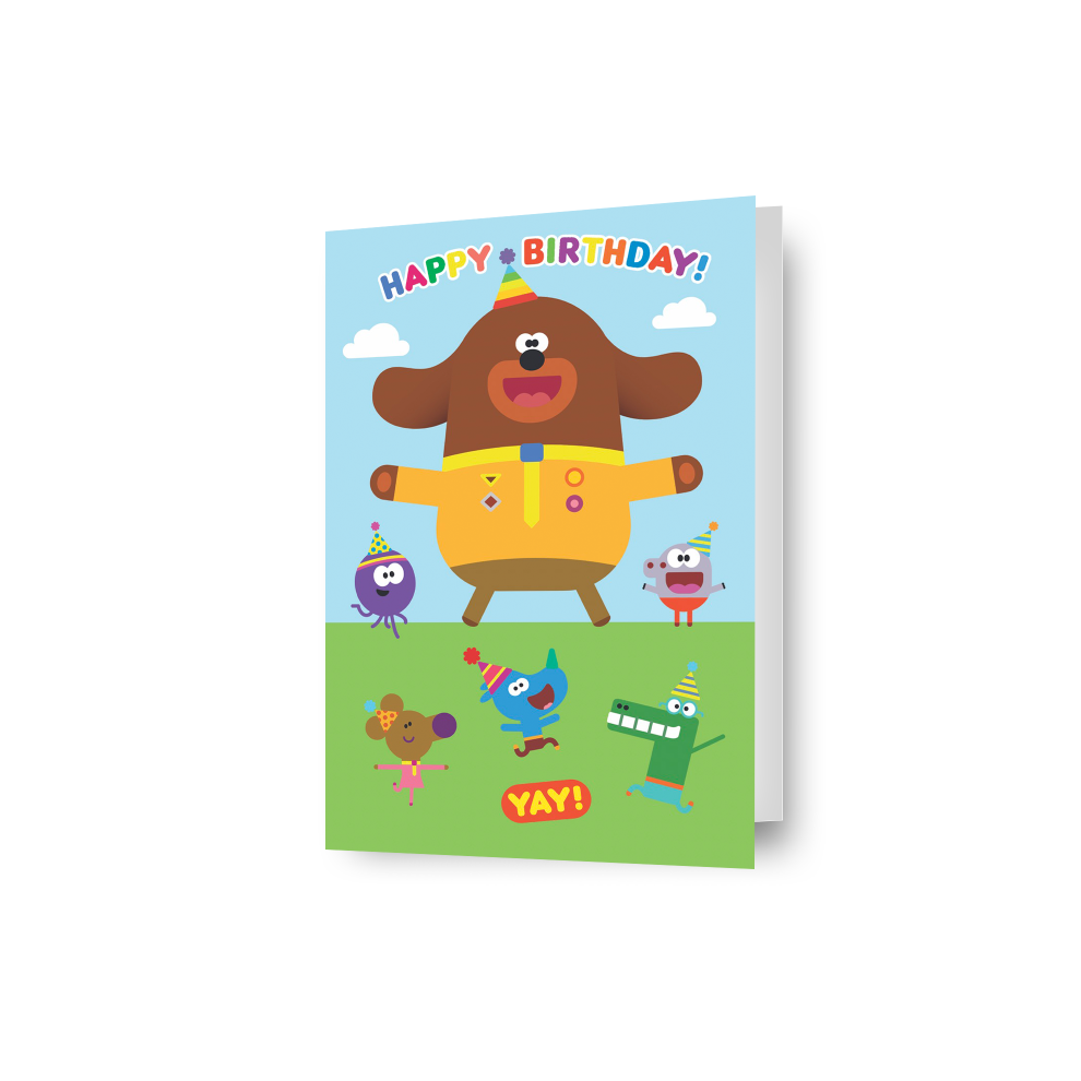 Hey Duggee Happy Birthday Card