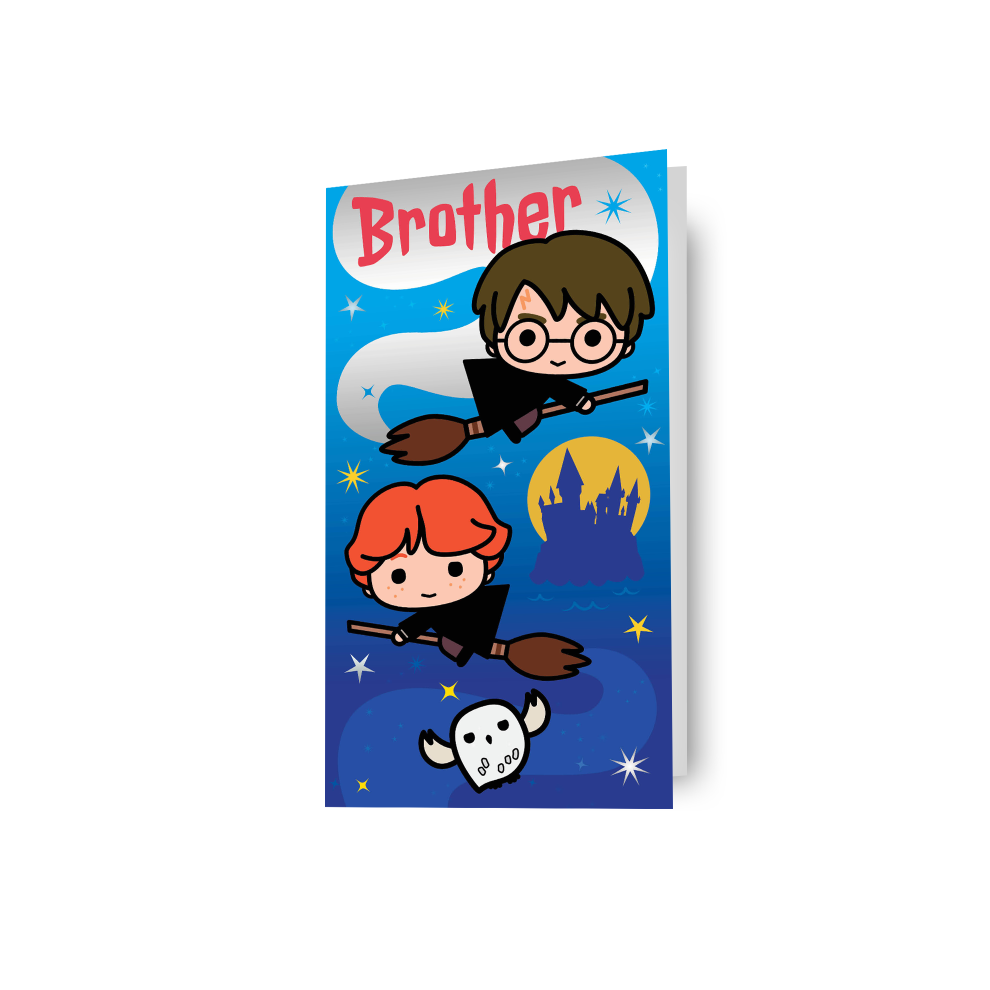 Harry Potter 'Brother' Birthday Card