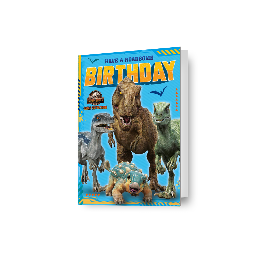 Jurassic World 'Have A Roarsome Birthday' Card