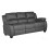 Valerie Grey Leather 3+3 Seater Sofa Set 2