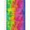(1 Meter) 100% Cotton Digital Fabric Rainbow Mosaic Material 3