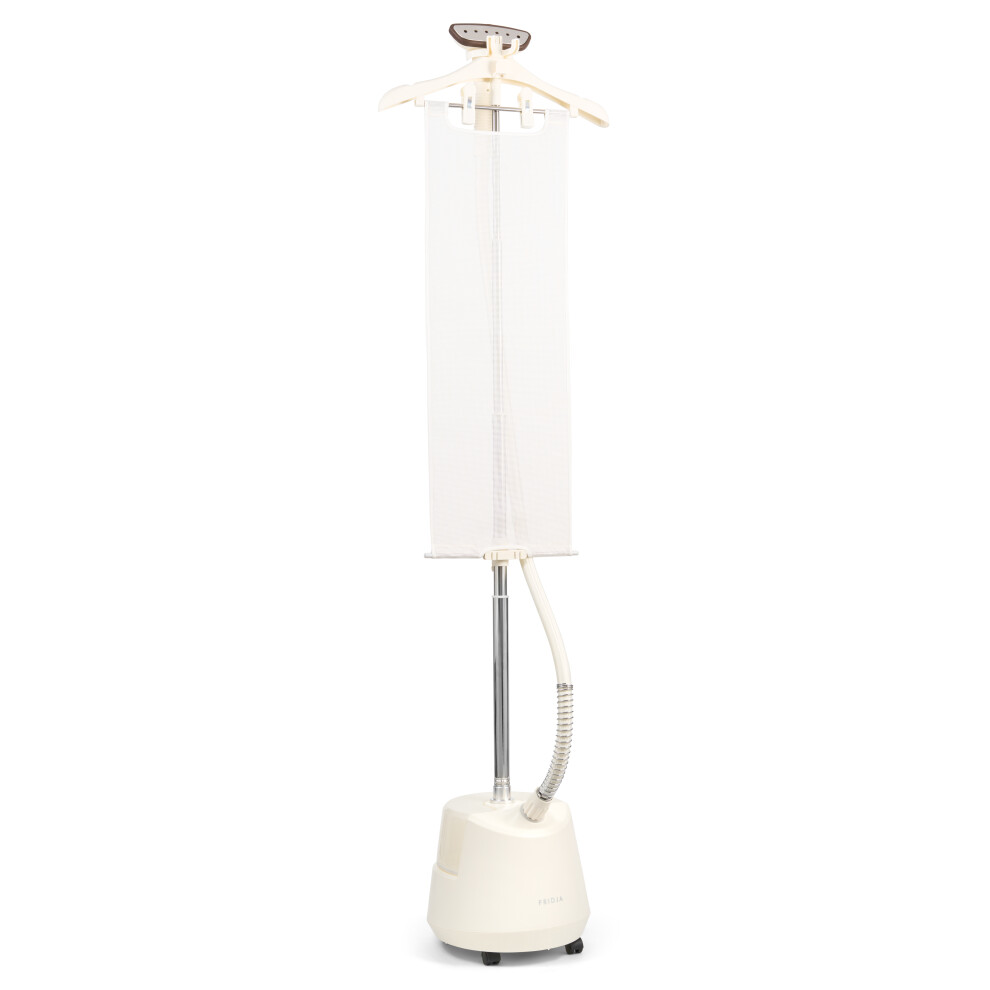 (White) Fridja f1200 Clothes Steamer Pro, Powerful, Fast