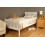 Comfy Living (3ft Single, White) Comfy Living 'Talsi' Wooden Bed Frame 1