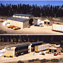 Walthers Cornerstone Walton and Sons Lumber Company Main Building Kit HO Gauge WH933-3057