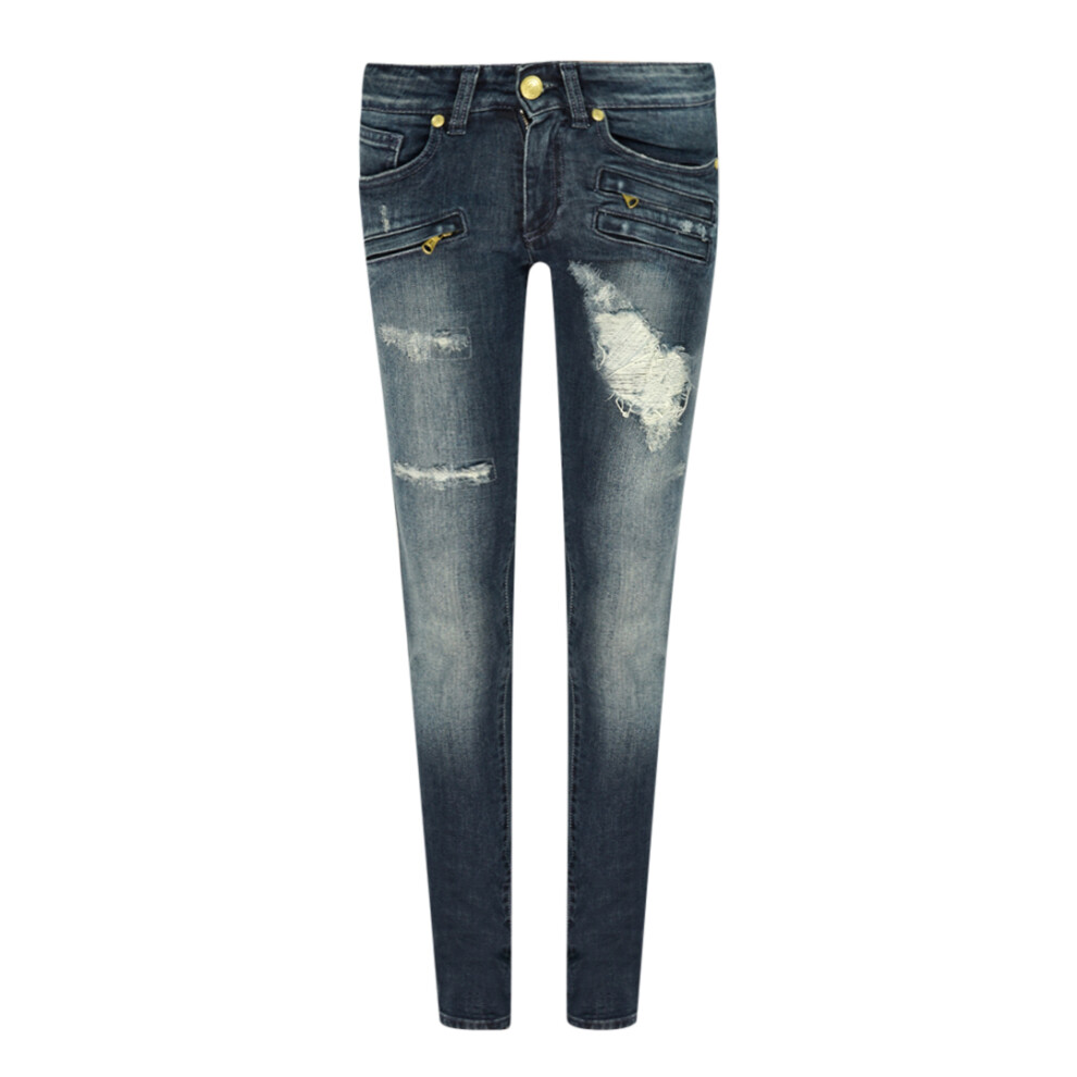 (W24 L32) Balmain FP5359J4362 Blue Jeans