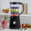 Multi-Function Blender For Kitchen, 500w, 2 speed + pulse, Stainless steel blade 5