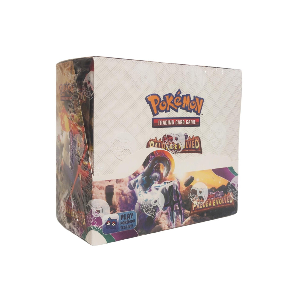 (Paldea Evolved) 324pcs Pokemon Booster Card Pack Board Game Children Gift With Rare Cards