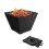 Portable Fire Pit for Camping with Top Grill Rack 1
