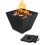 Snowpea Portable Fire Pit for Camping Collapsible Outdoor Fire Pit 1