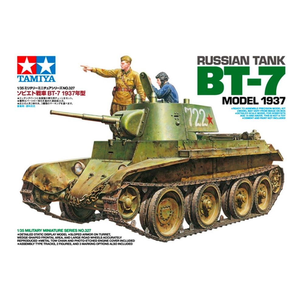 Tamiya 35327 Russian BT-7 (1937) 1:35 Tank Model Kit