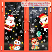 (sticker 16) Christmas Window Sticker Merry Christmas Decorations For Home Cristmas Ornament
