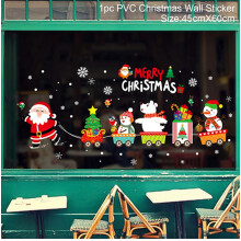 (sticker 15) Christmas Window Sticker Merry Christmas Decorations For Home Cristmas Ornament