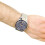 Armani ARMANI MEN'S WATCH AR8030 GOLD & SILVER STRAP BLUE DIAL SILVER CASE 5