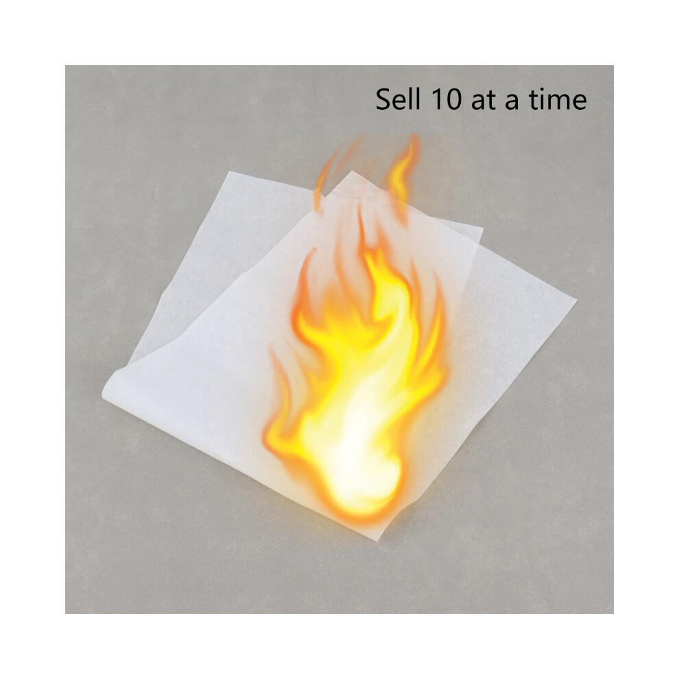 Flemye (One Size) 10 Sheets Wizard Magic Wands Professional Magician Tools Paper Magic Prop White