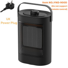 (YND-900D UK, 1500W) Portable Electric PTC Fan Heater Bathroom Living Room Fixed Constant Temperature Shake