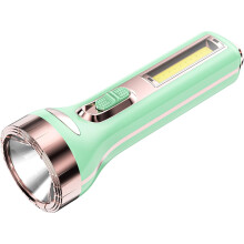 Linternas LED brillantes para emergencias, acampadas, senderismo, caminatas, 3 modos de luz con luz de trabajo COB.