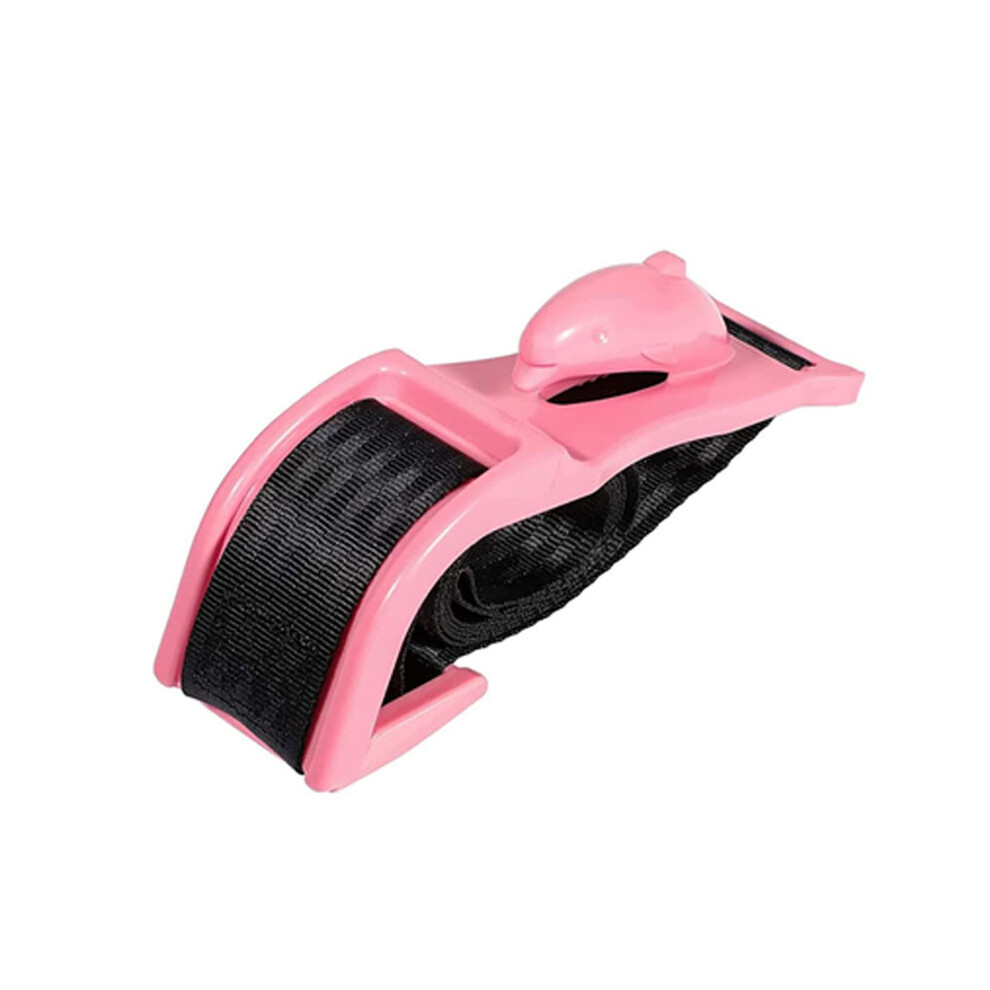(Pink) Car Seat Safety Belly Support Belt for Pregnant Woman Maternity Moms Belly Unborn Baby