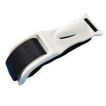 (White) Pregnancy Bump Strap Comfort Seat Cover Adjustable Seat Belt Extender