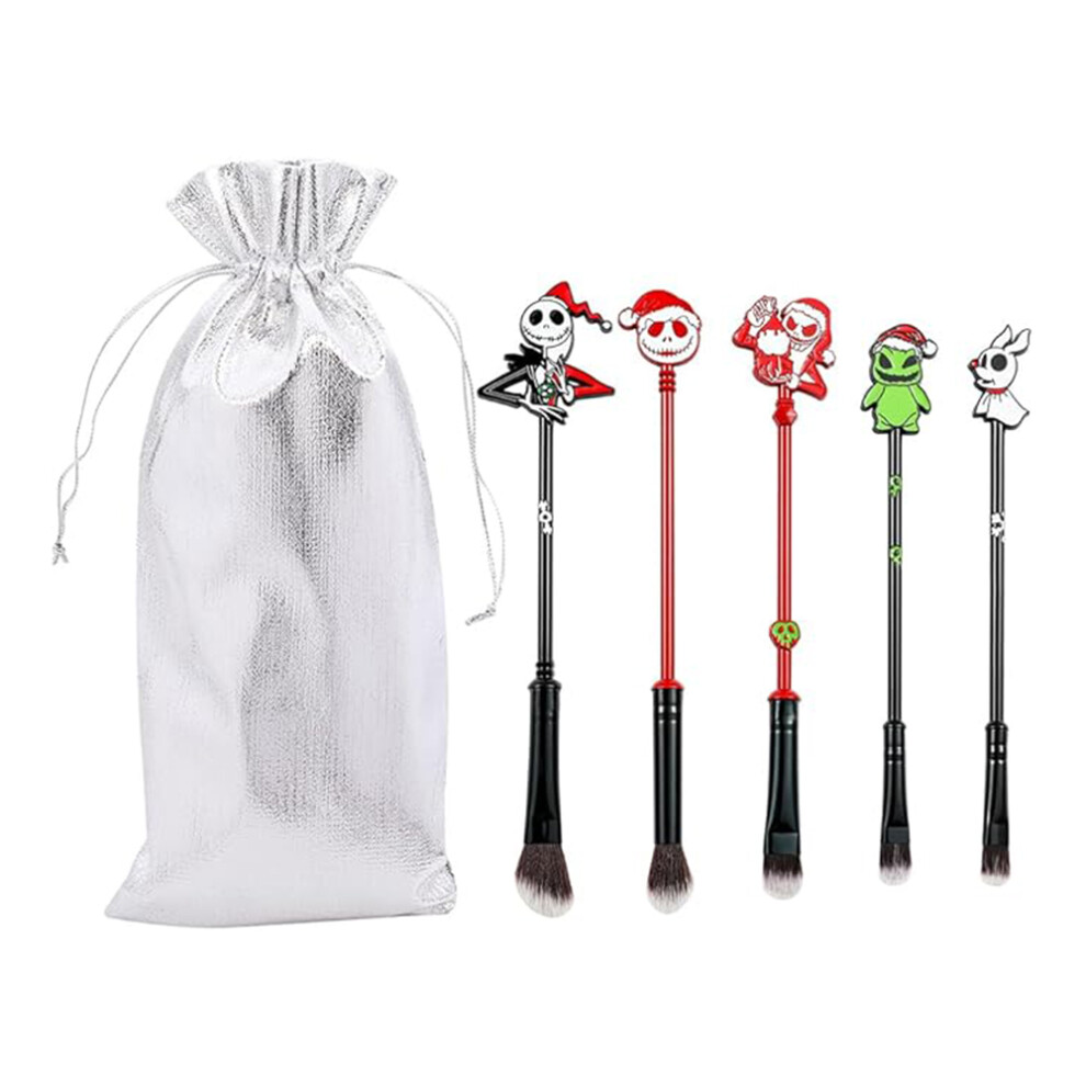 5pcs/set Halloween Makeup Brushes Cartoon Role Cosmetic Beauty Tools