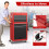 Costway 6 Drawers Rolling Tool Chest High Capacity Tool Storage Cabinet 6