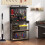 Casart Tool Storage Workbench w/Pegboard Tool Work Table w/Shelves Drawer 3