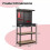 Casart Tool Storage Workbench w/Pegboard Tool Work Table w/Shelves Drawer 2