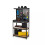 Casart Tool Storage Workbench w/Pegboard Tool Work Table w/Shelves Drawer 9