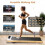 Casart Under Desk Treadmill Portable Office Walking Pad Jogging Machine 8