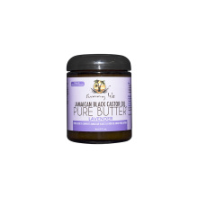 Jamaican Black Castor Oil PURE BUTTER enhanced with LAVENDER Essential Oil 8 oz