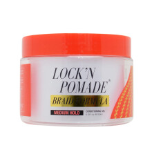 EBIN New York Braid Formula Conditioning Gel Medium Hold 180ml|Great for Braiding|Twisting|Edges|High Shine|Smoothing w/ Clean&Aloe Vera Scent
