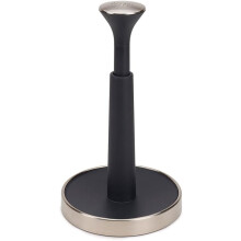Joseph Joseph Push and Tear kitchen Roll Holder for Easy Tearing Off (Maximum Height of the Kitchen Roll of 24 cm), Dark Grey, 85140, 16