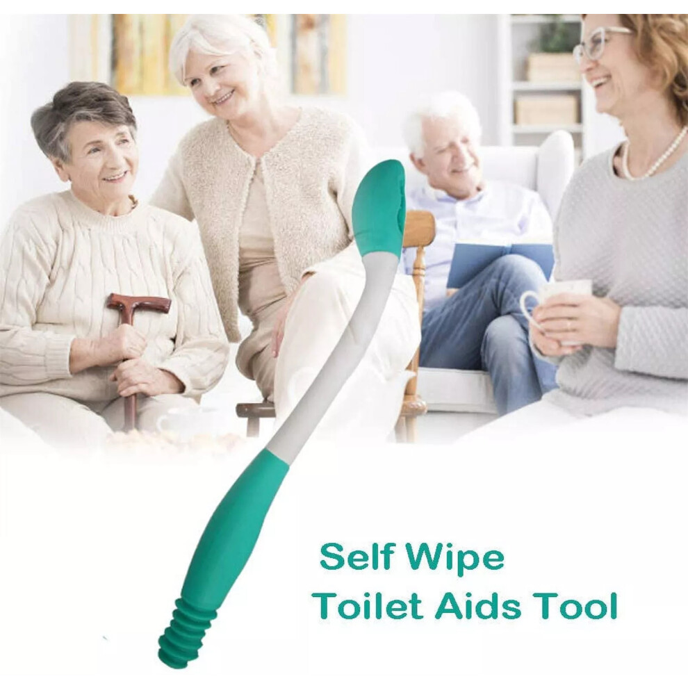 Yetp Star Bottom Toilet Self Wipe Aid Long Handled Wiper Easy Reach Tissue Grip Helper