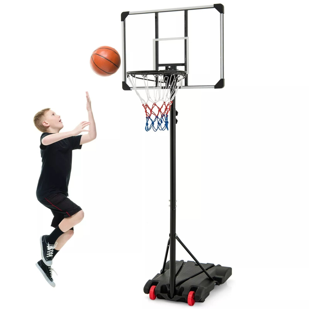 Portable Basketball Hoop Height Adjustable Basketball Goal System