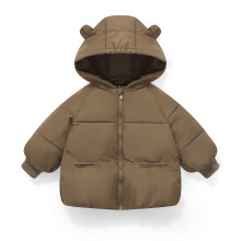 (Caramel, 2-3Years) Baby Kids Girls Winter Coats Parka Jackets Warm