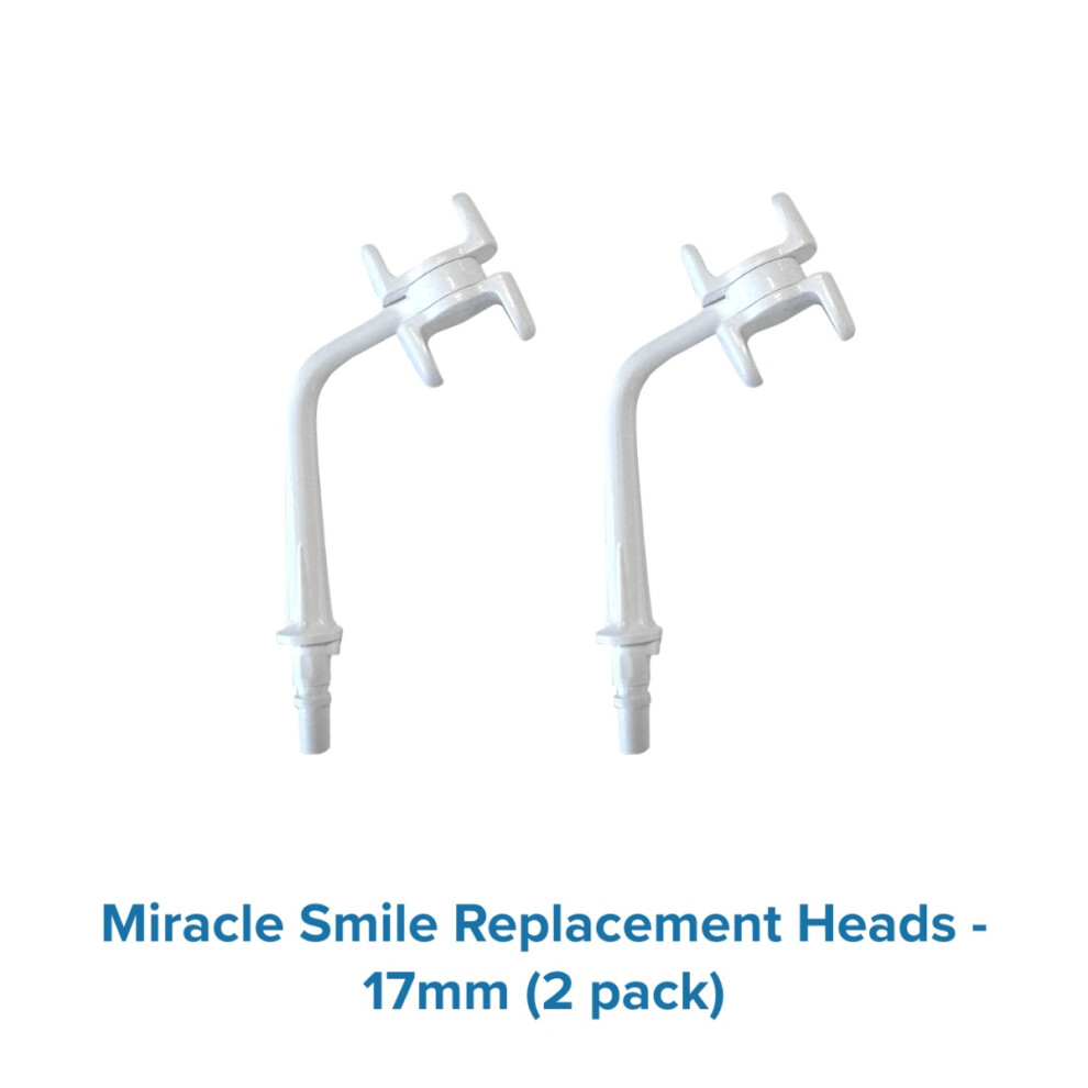 (Miracle Smile Replacement Heads - 17mm (2 pack)) Miracle Smile