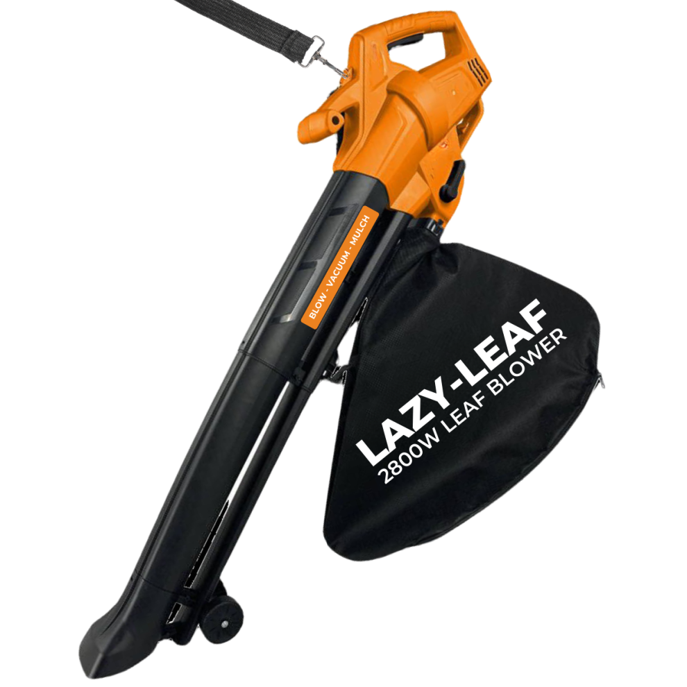 Garden Leaf Blower Vacuum - Lightweight - 2.6kg - 3-in-1