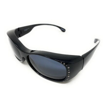 Polarised Sunglasses Optical Covers Over Glasses BLACK Diamond 571