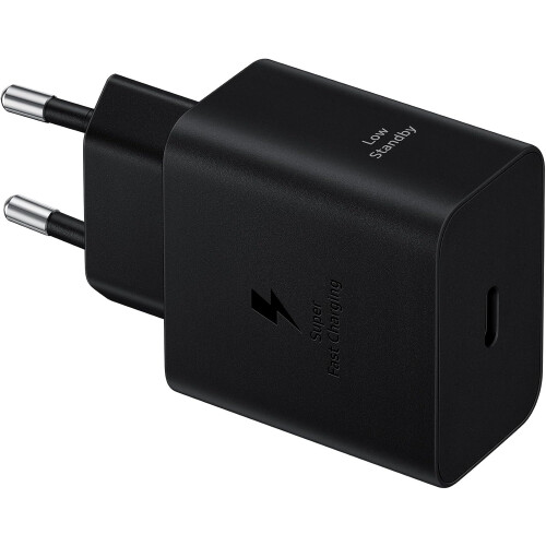 Samsung 45W USB C Mains Charger with 5 Amp Type C Cable Black EU Plug 2