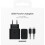 Samsung 45W USB C Mains Charger with 5 Amp Type C Cable Black EU Plug 5