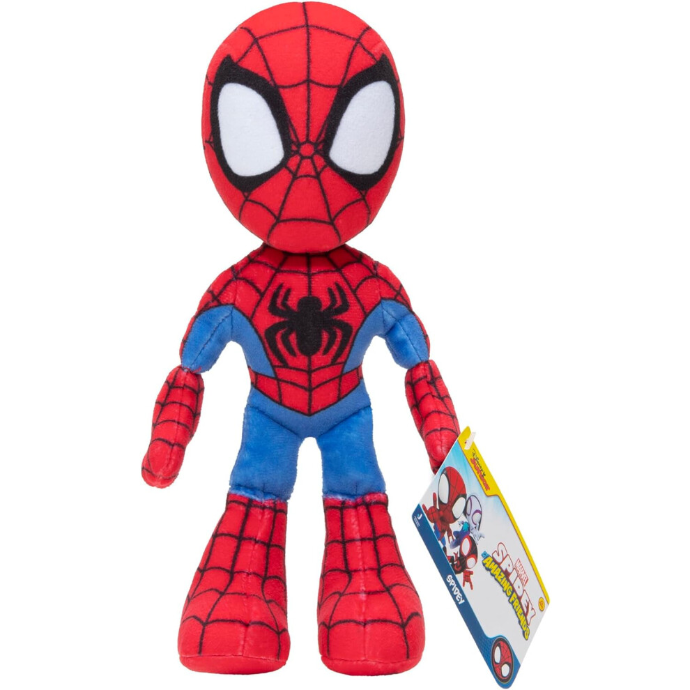 Spidey and His Amazing Friends SPIDERMAN Soft Plush Toy Red 20cm