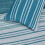 (Single, Teal) Printed Reversible Polycotton Textured Stripe Duvet Cover Set 9