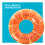 (Orange) SPLASH! Inflatable Swimming Pool Ring, 90cm 4