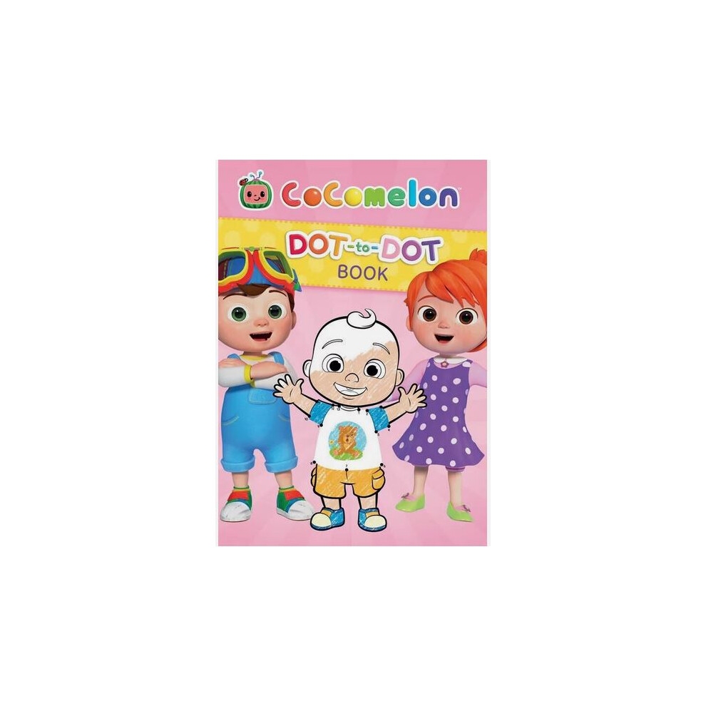 Cocomelon Dot To Dot Colouring Counting Fun Activity Book