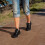 (UK12, Black/Black) Green Steps ONE Arch Support Trainers UNISEX 9