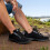 (UK12, Black/Black) Green Steps ONE Arch Support Trainers UNISEX 8